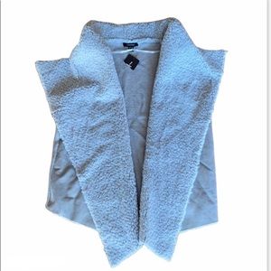 Atmosphere Faux Fur Collar Vest NWT